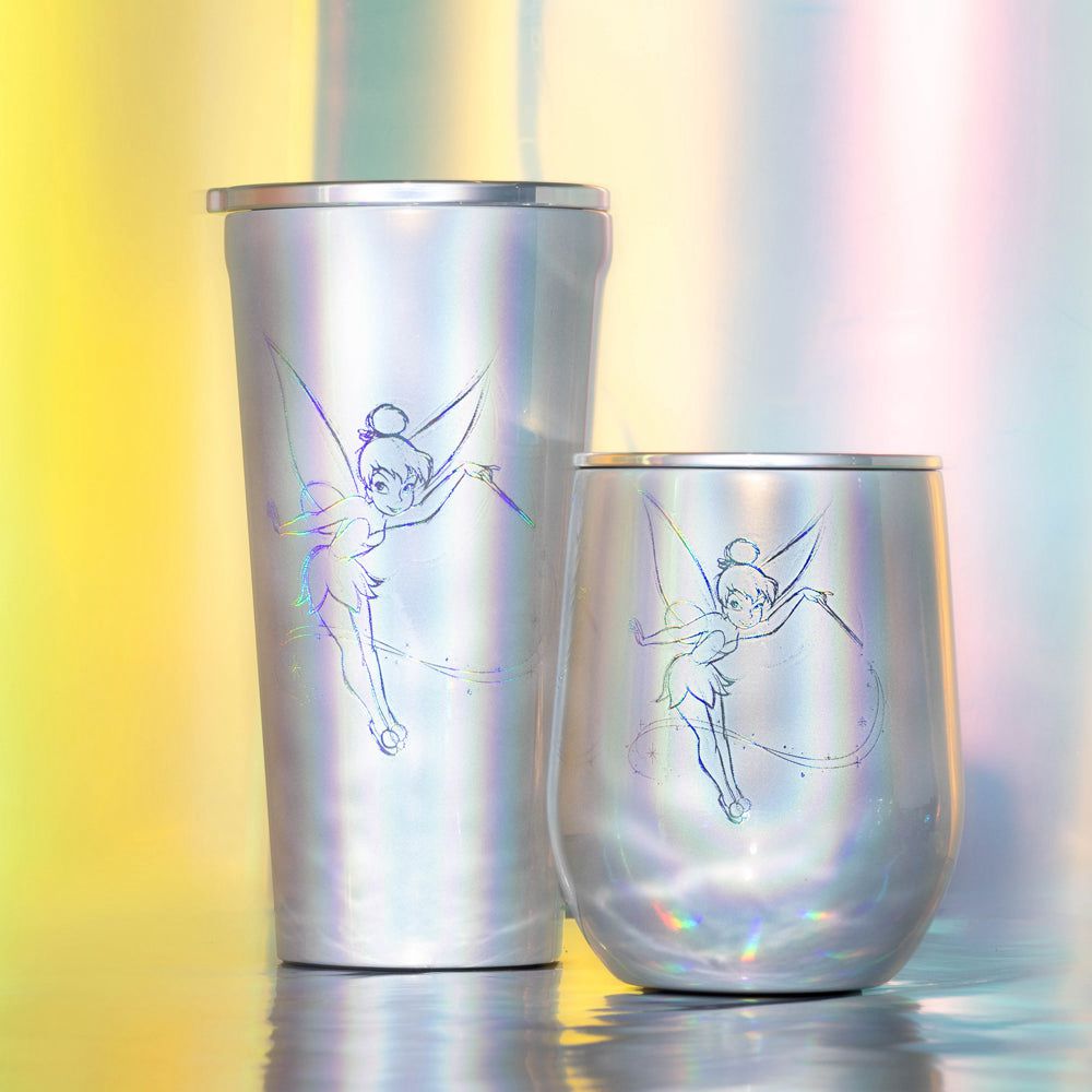 Corkcicle 12oz D-isney100 Heritage Sketch Stemless Tinker Bell | DTA-56091850